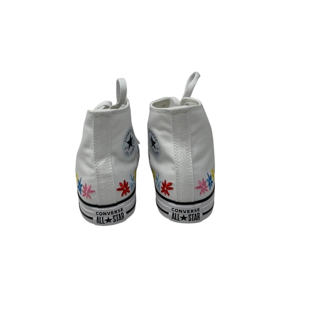 Converse Chuck Taylor High Top Sneakers Skate White Canvas Women's Kids A06311F - Picture 6 of 10